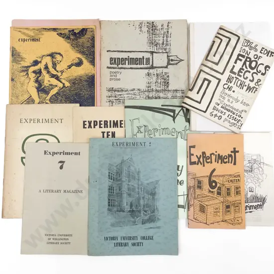 Victoria University College Literary Society - Experiment