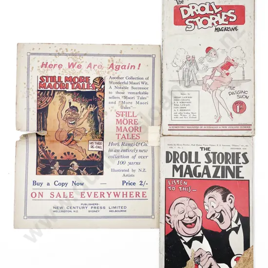 Droll Stories Magazine (2) in Original Folder