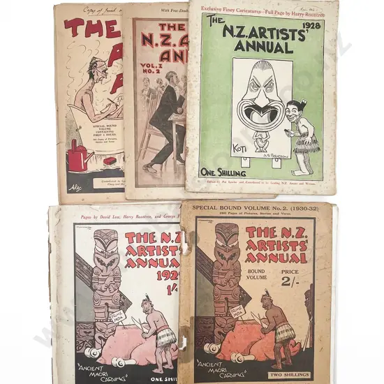 A Complete Set of the Periodical: The N.Z. Artists' Annual (7)