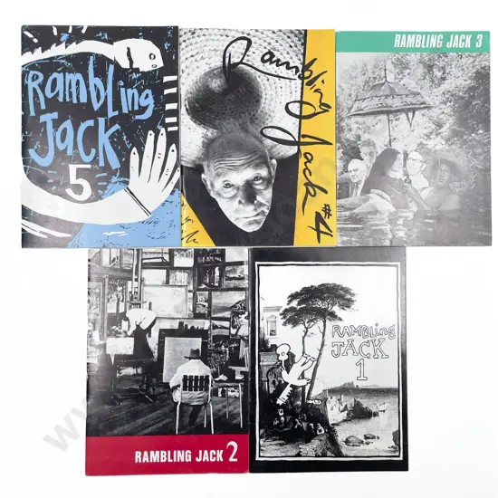 A Complete Set of the Periodical - Rambling Jack (5)