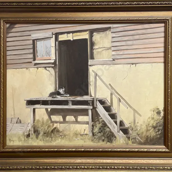 Wayne Sinclair - Spring Morning - Oil on Board