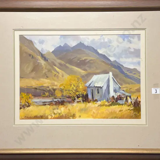 Brent Trolle - Hot & Dry - Oil on Board