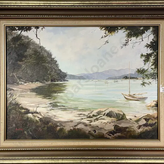 Allison D. Daley - Whitianga Coromandel - Oil on Board