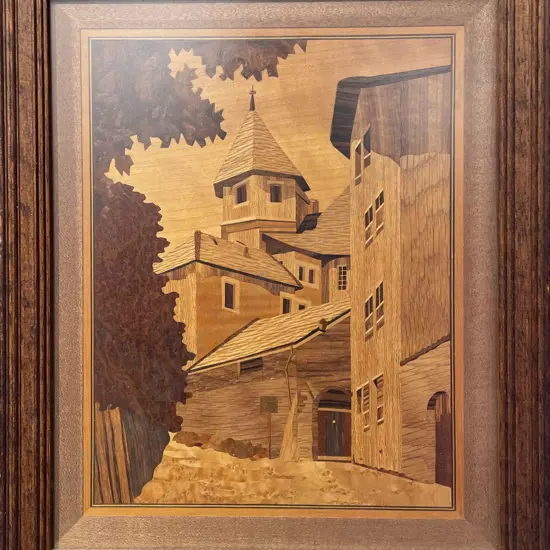 Framed Marquetry