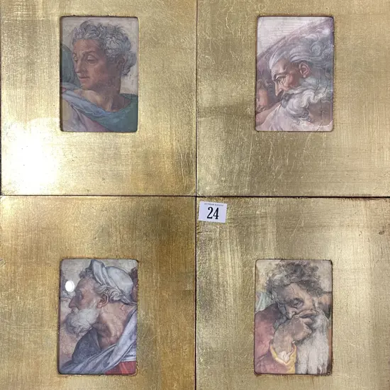 Set of Four Framed Classical Prints
