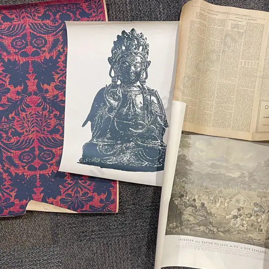 Quantity of Assorted Loose Vintage Posters and etc