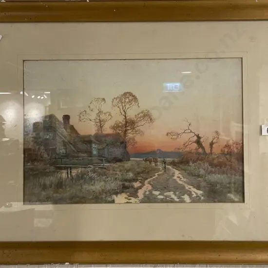 Anna Ivanovska - Farm Scene W/C