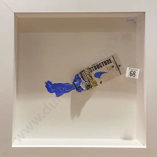 Unknown Artist - Framed Paint Tube