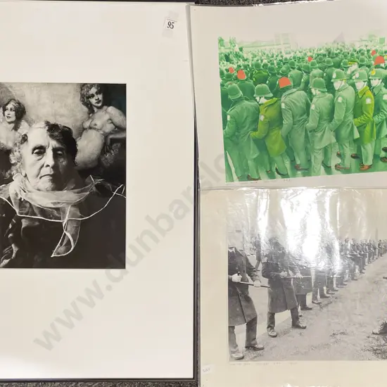 Two Stuart Page and Michael Shannon Loose Limited Ed. Prints Together with Anthony Bourell Print