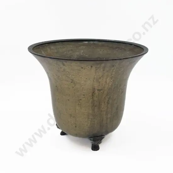Brass Footed Planter