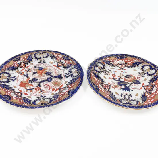 Two Imari Pattern Plates