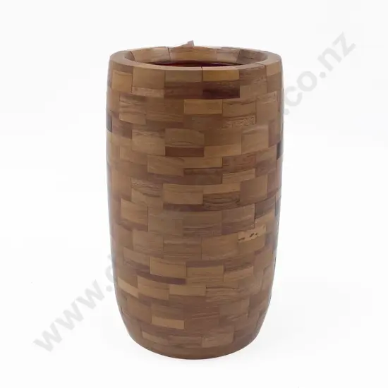 Eddie Hall Parquetry Vase