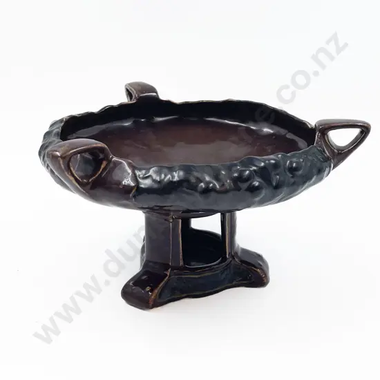 Art Nouveau Pottery Comport