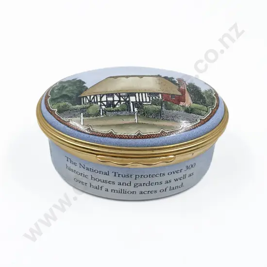 Boxed Halcyon Days "National Trust" Trinket Box
