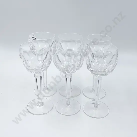 Boxed Set of Waterford Hock Glasses "Kathleen"