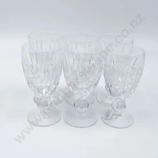 Six Waterford Glasses