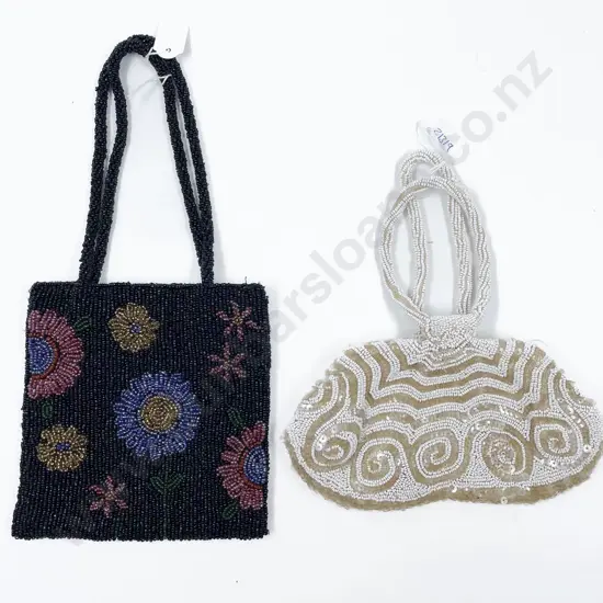 Two Small Bead Purses