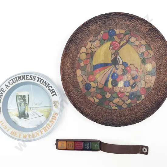 Guinness Melamine Ash Tray Together with Wall Hanging etc