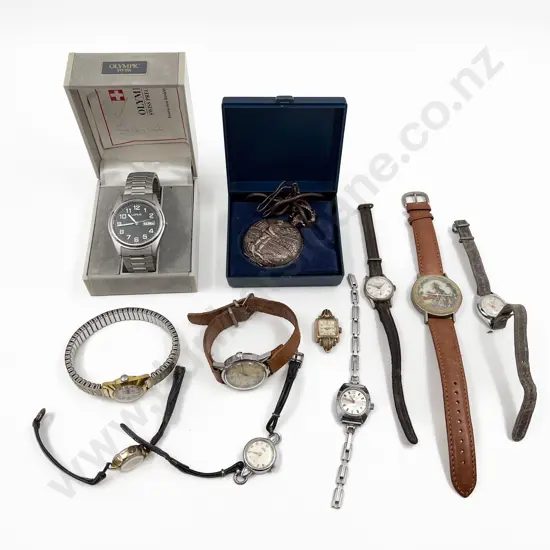 Collection Ten Various Watches