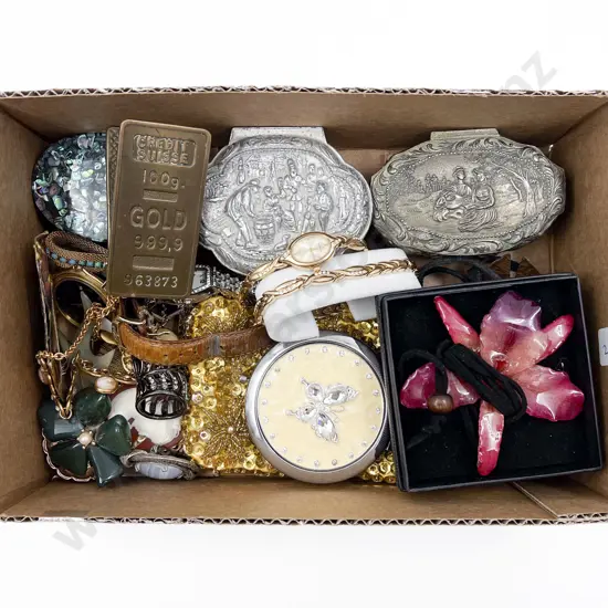 Assorted Costume Jewellery with Boxes