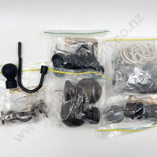 Assorted Rodd Finials and Brackets