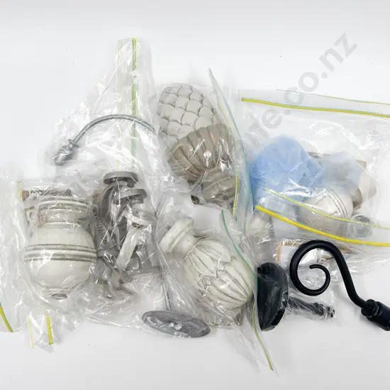 Assorted Rodd Finials and Brackets