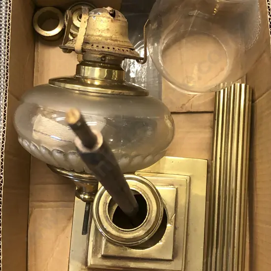 Brass Kerosene Lamp