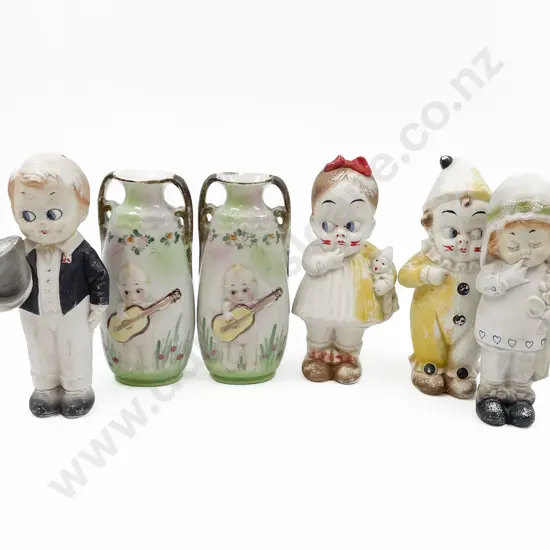 Small Box of Vintage Ceramic Ornaments etc