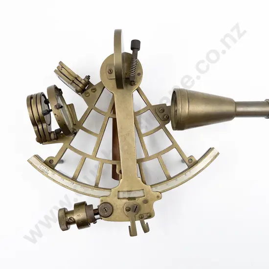 Reproduction Brass Sextant