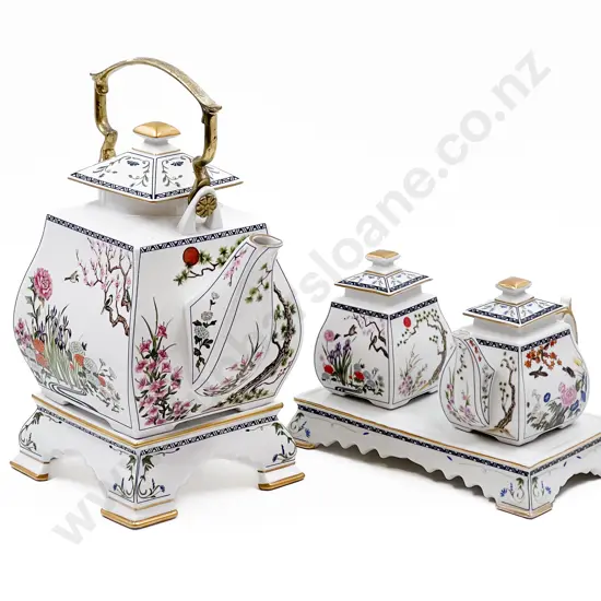 Four Pieces of Franklin Mint China