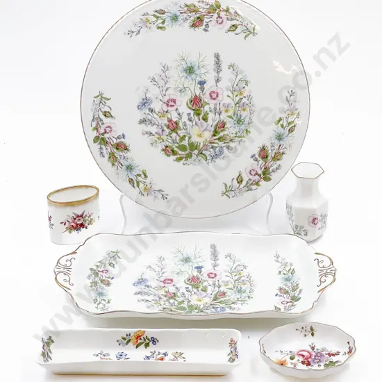 Quantity of Assorted Fancy China Including Aynsley and RCD