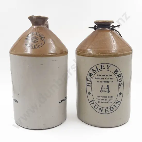 Two Stoneware Bottles