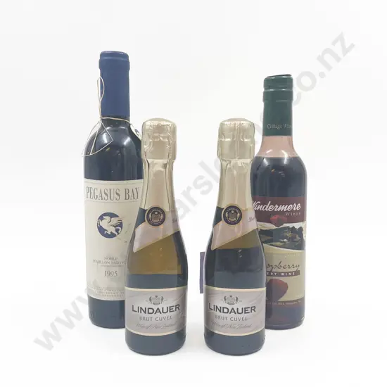 Two Bottles of Small Sparkling Together with Two N.Z. Wines