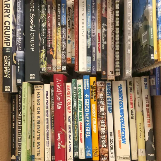 Collection of Assorted Books By and Pertaining to Barry Crump