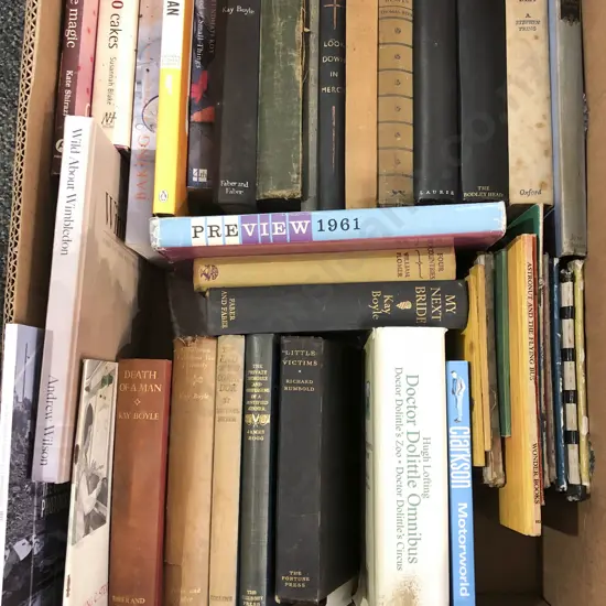 Quantity of Assorted Vintage Books