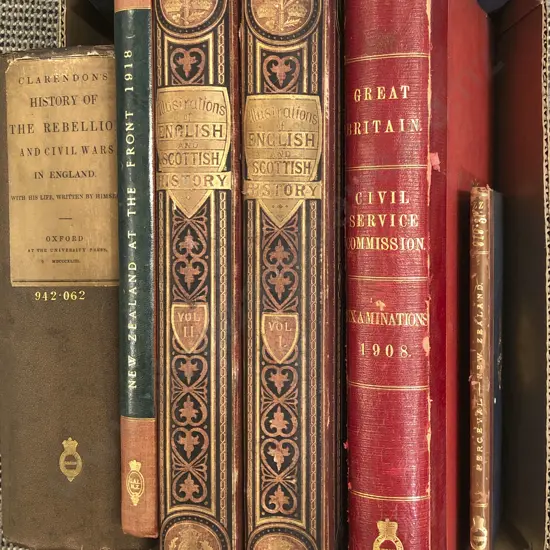 Box of Assorted Vintage Books