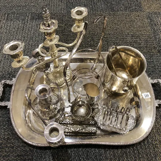 Assorted Quantity of S/P on Tray