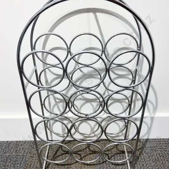 Chrome Wine Rack