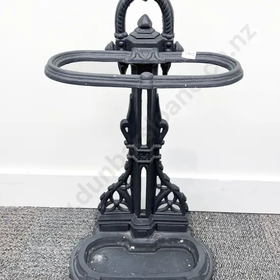 Painted Wrought Metal Stick Stand