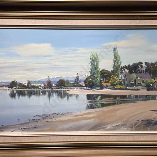 Ian A. Findlay - Road To The Point - Oil on Board