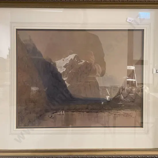 Gilt Framed Landscape Print