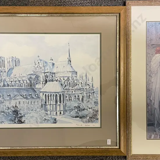 Three Framed Decorative Prints