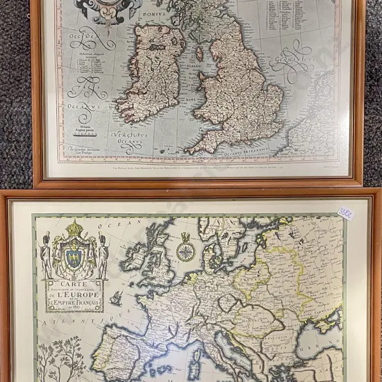 Two Framed Reproduction Maps
