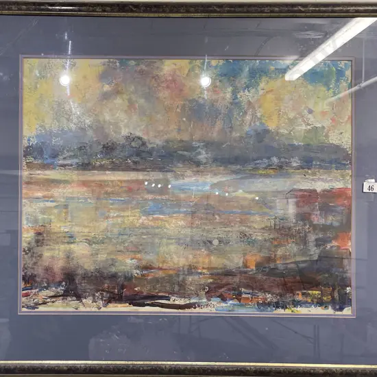 Tui McLauchlan - Abstract Pastel Work