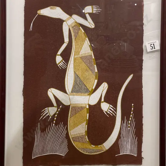 Barry Narorrga (b 1963) - Goanna