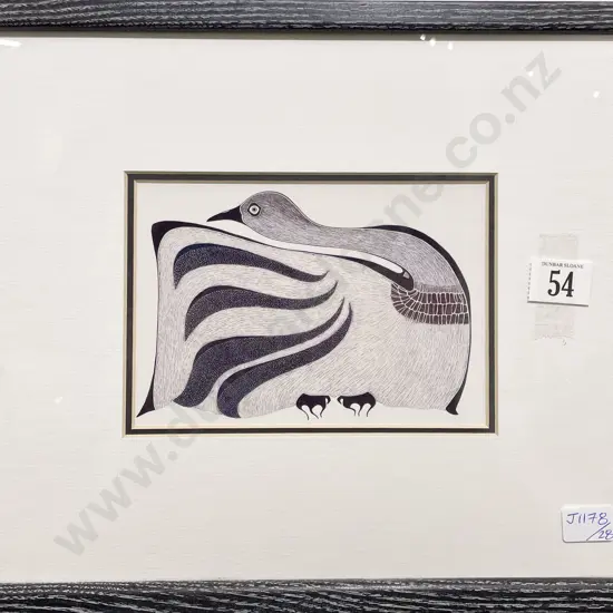 Pitaloosie Saila Red-Necked Loon Reproduction Print