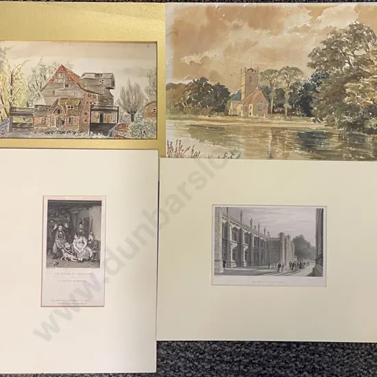 Two Victorian Bookplates (unframed)