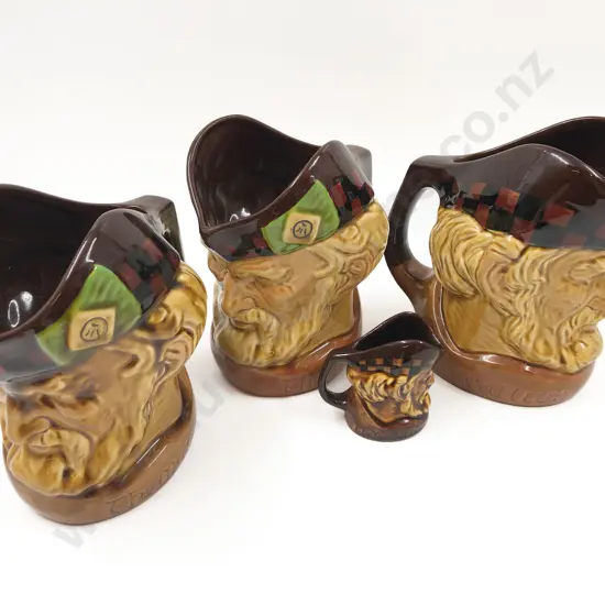 Four Wade McCallum Jugs