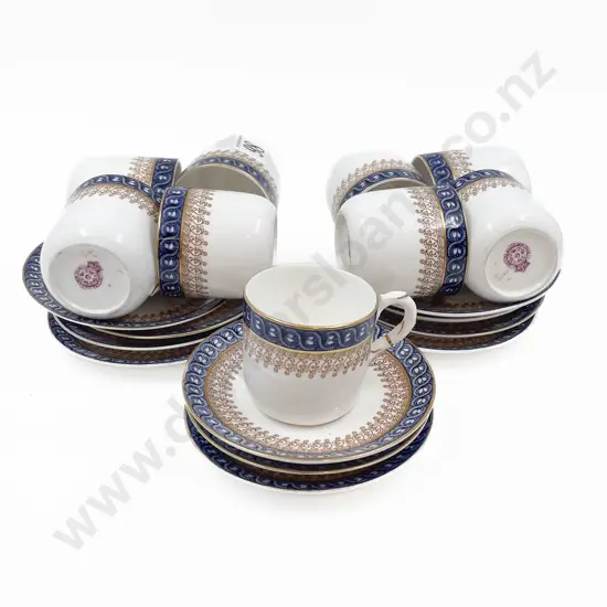 Royal Worcester Demi-tasse Cups and Saucers