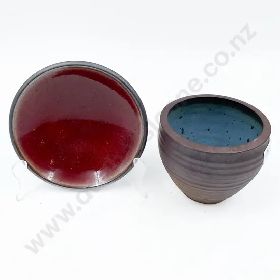 Two NZ Pottery Pieces